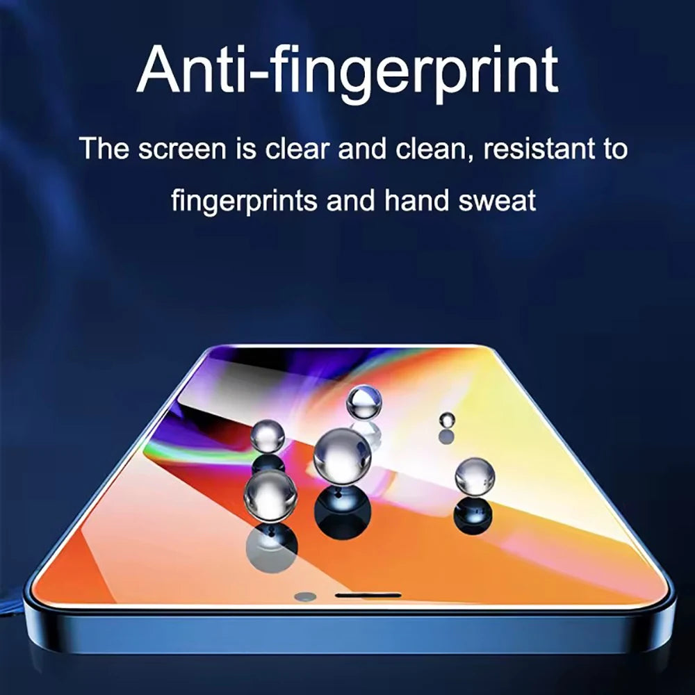 2pcs Tempered Glass For iPhone 15 Pro Max Screen Protector For iphone 14 13 12 11 7 8 6s Plus X XR XS Max Mini Protective Glass