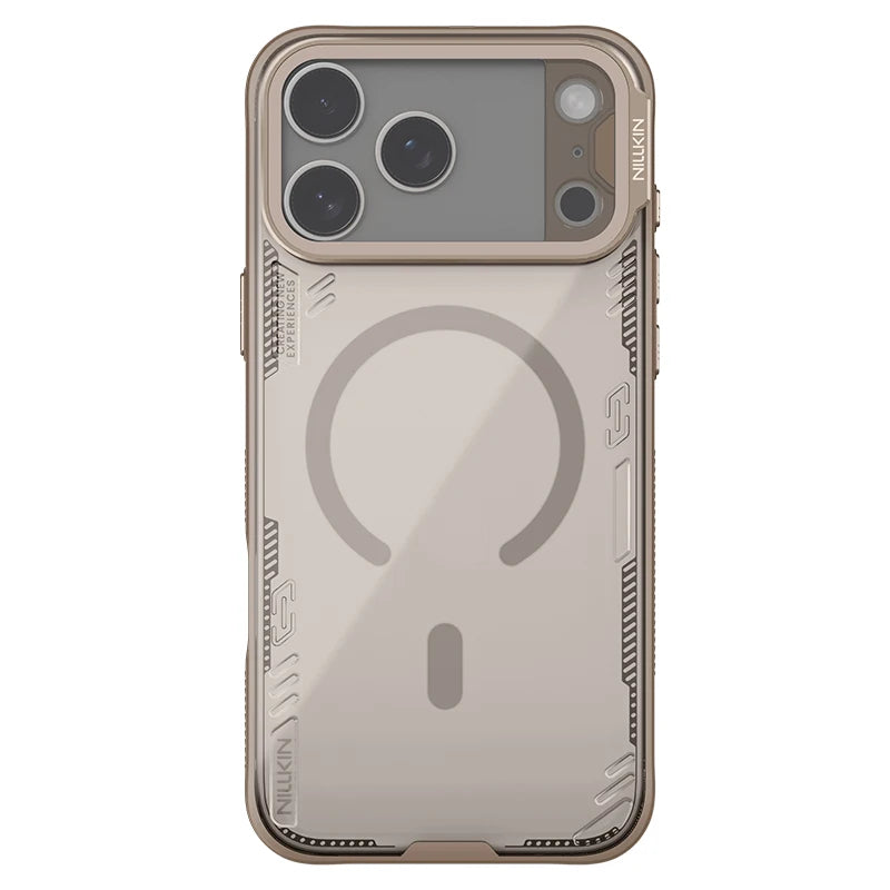 Nillkin For iPhone 17 Pro Iceblade Prop Magnetic TPU border PC back cover lens cover bracket phone case protective cover