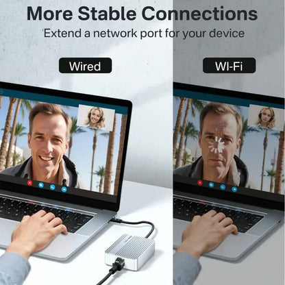 Acasis 10Gbps USB-C Ethernet Adapter Network Card 