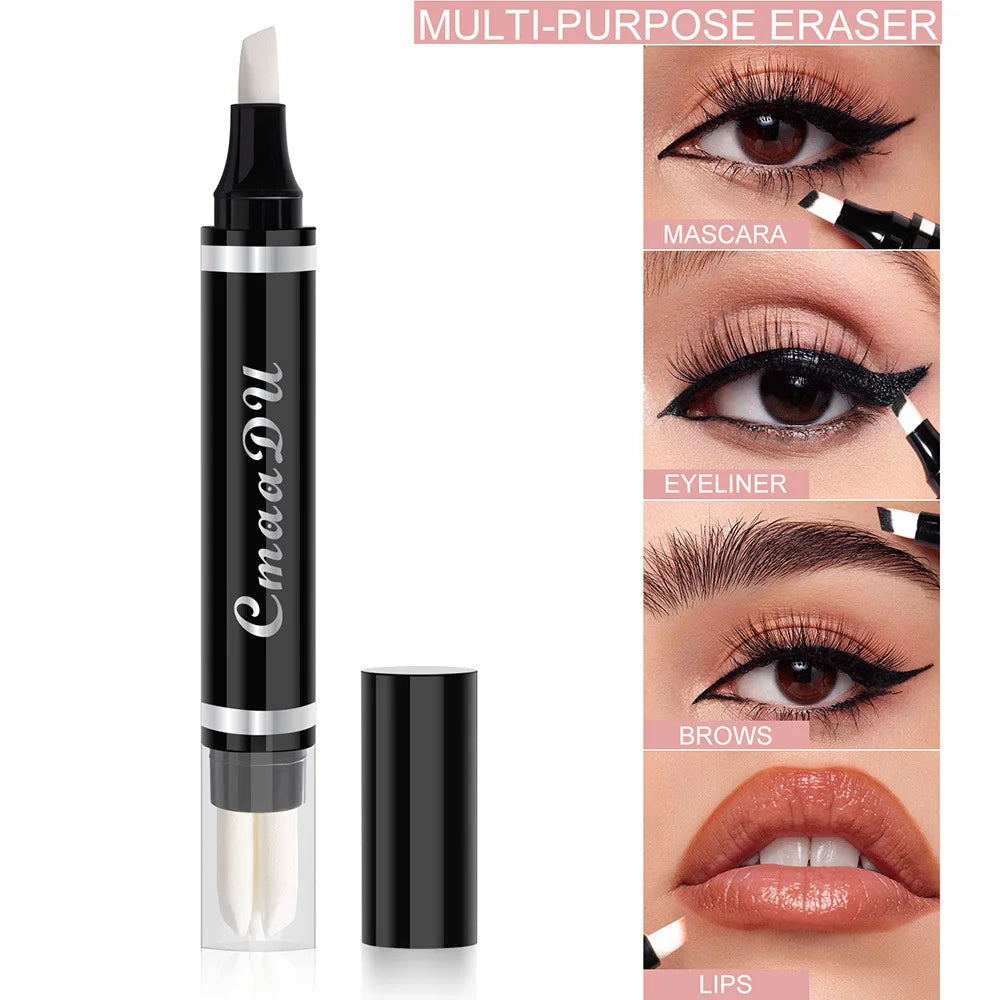 CmaaDu Eyeliner Makeup Remover Pen Dual-Purpose Tool for Correction & Removal Portable Pen Design