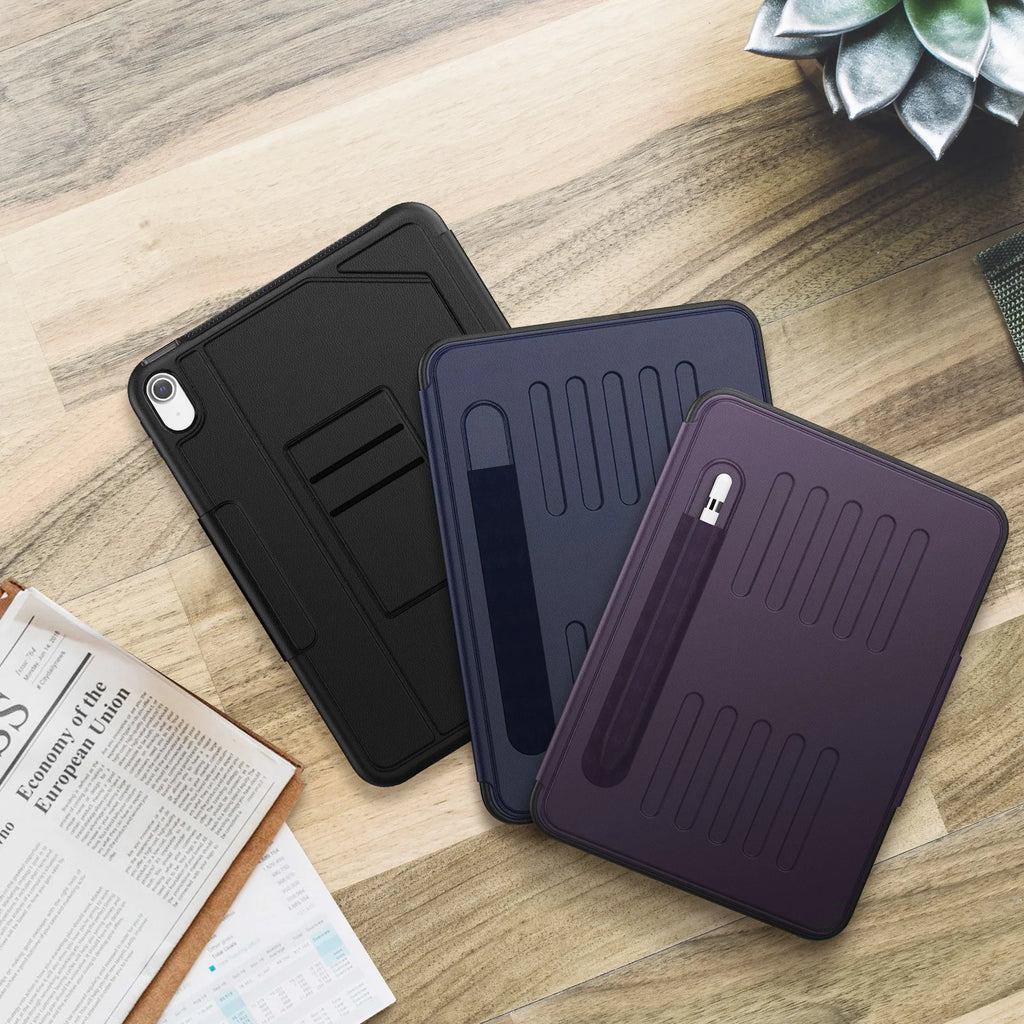 Rugged Smart Case For iPad 10.9 2022 10th 10.2 7th 8th 9th Pro 9.7 2017 2018 Air 2 Multi-angle Magnetic Stand Cover Shockproof