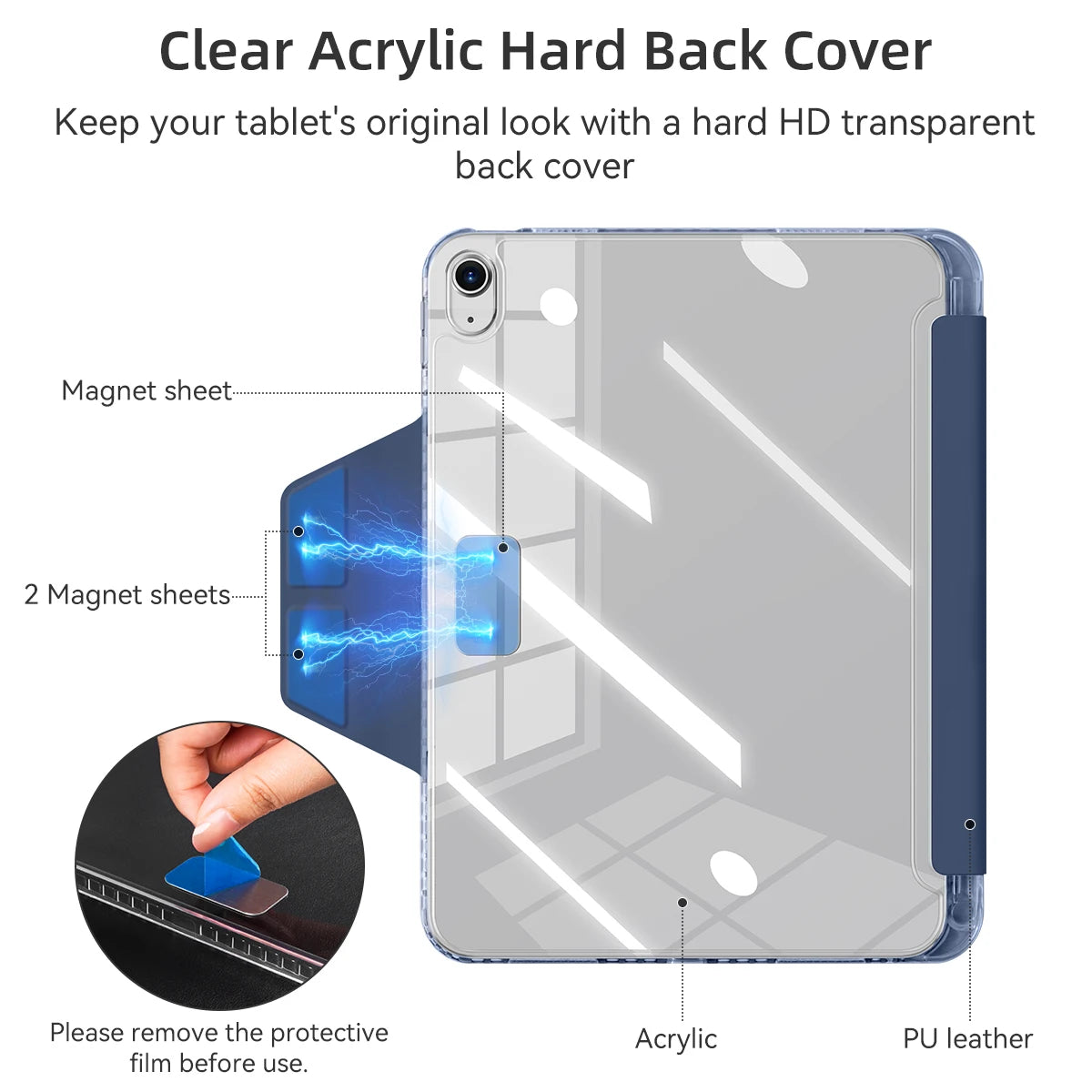 For iPad 10th Gen 11th A16 pro 11 12.9 13 10.2 7 8 9th Cover Air 7 6 4 5 10.9 13in 11 M3 M4 mini 6 7 case with pencil Holder