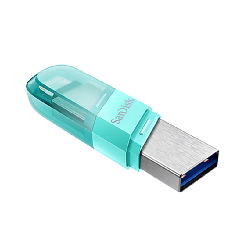 Sandisk iXPAND USB 3.0/USB 3.1 OTG Flash Drive 128GB Lightning to Pen Drive 256GB U Disk For iPhone iPad iPod Memory Stick