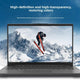 MacBook Pro 16 screen film High-definition displaying a skier on a snowy mountain background.