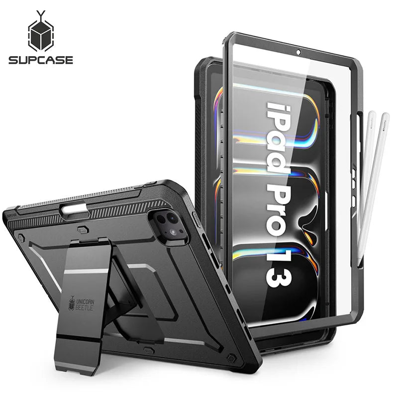 SUPCASE For iPad Pro 13 Inch Case M4 2024 (7th Gen) UB PRO Full-body Rugged Cover with Built-in Screen Protector & Kickstand