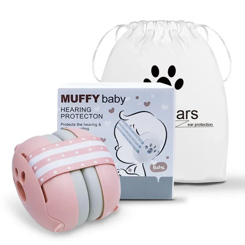 Baby Noise Cancelling Ear Muffs for Children Sleeping Soundproof Headphones for Studying Sleeping Stress Relief Noise Reduction
