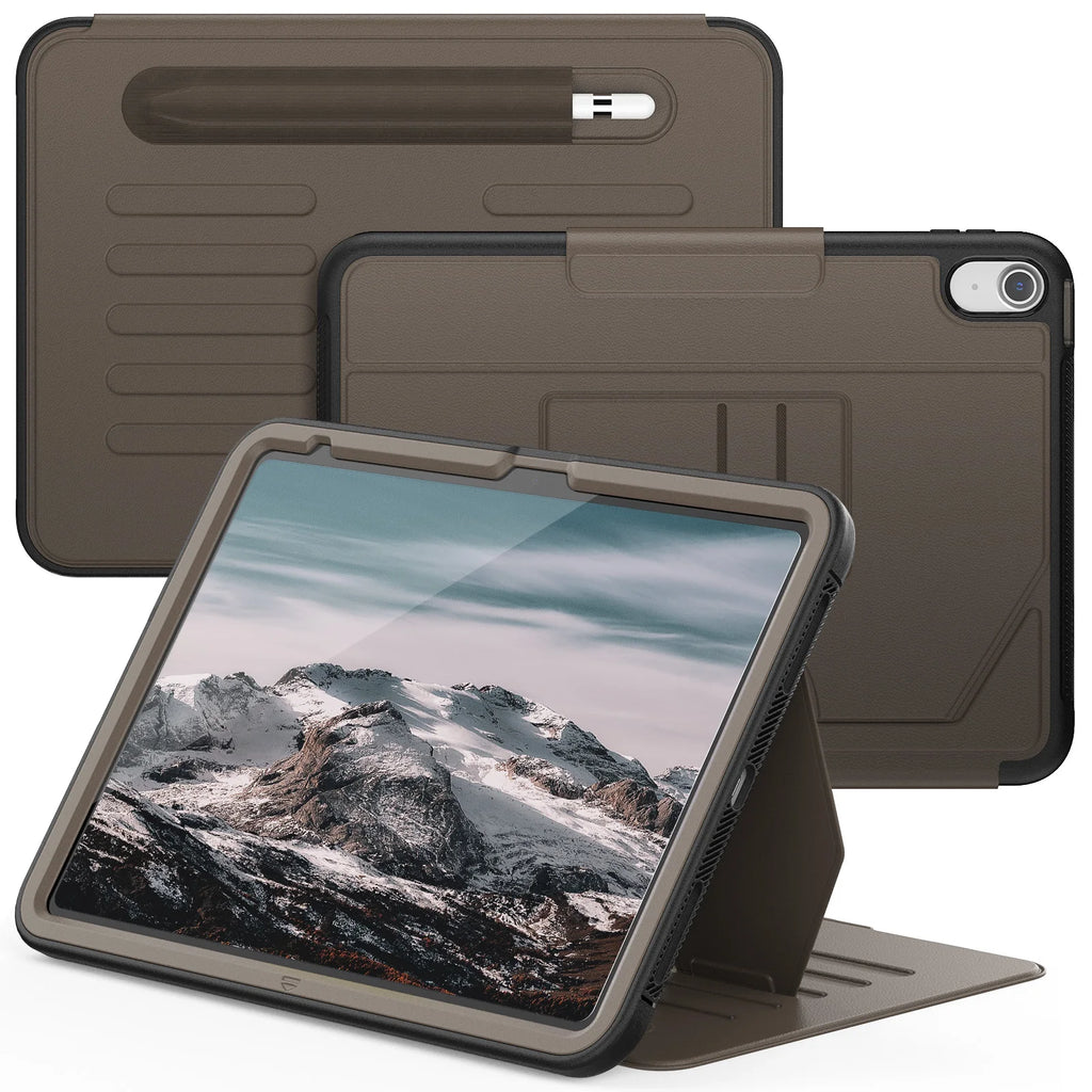 Rugged Smart Case For iPad 10.9 2022 10th 10.2 7th 8th 9th Pro 9.7 2017 2018 Air 2 Multi-angle Magnetic Stand Cover Shockproof