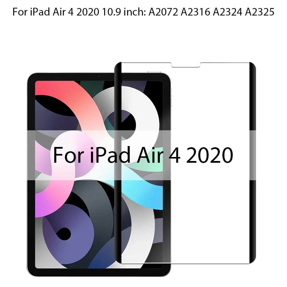 Magnetic Like Paper Film For Ipad Pro 13 M4 12.9 A16 10 9 10th 9th Generation Screen Protector Air 11 M3 M2 5 4 3 2 Mini 7 6 A17