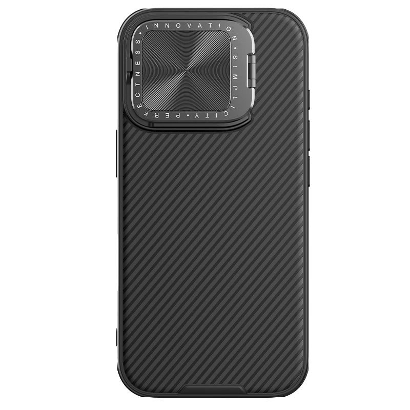 Nillkin For iPhone 16 Pro Max 5G/16 Pro Case CamShield Prop Case Lens cover metal bracket phone case shockproof protective cover