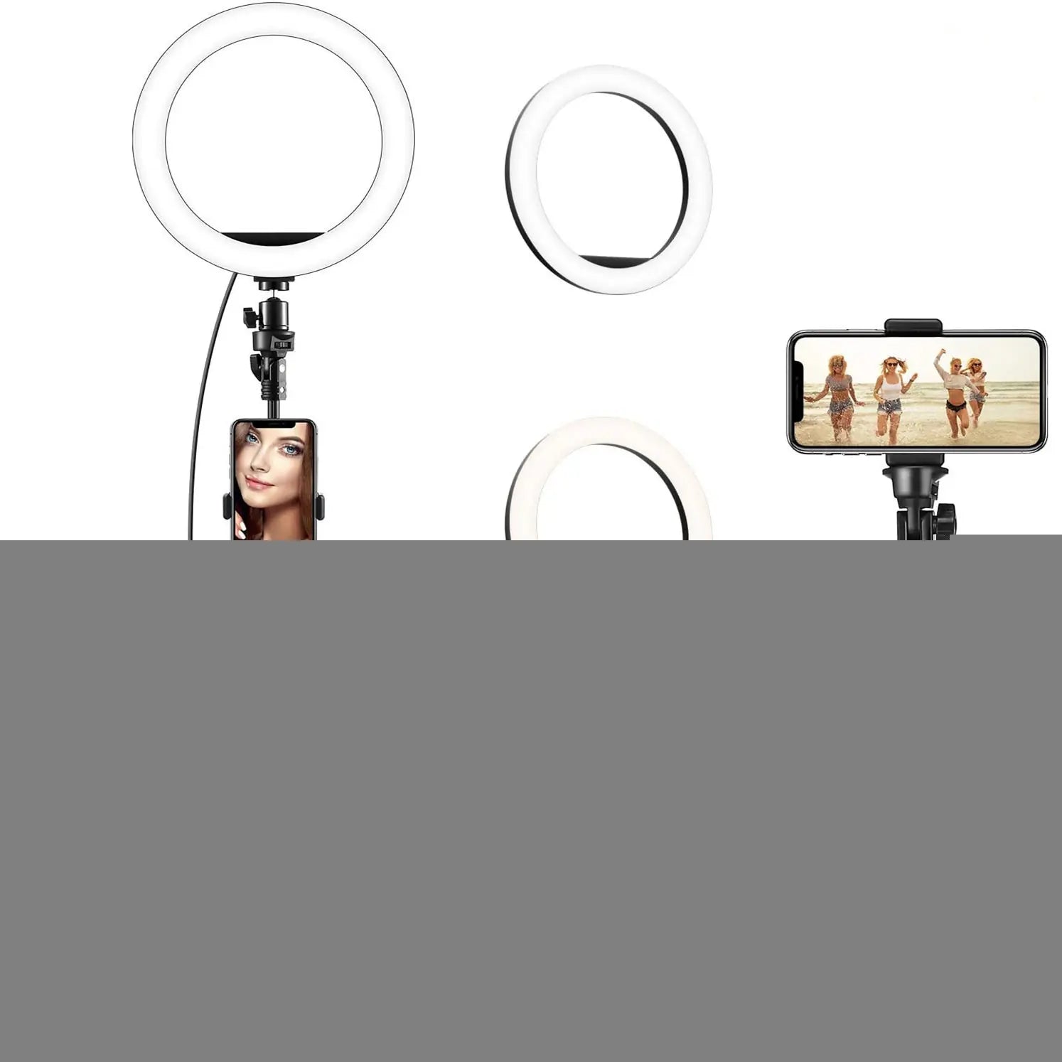 8-Inch Selfie Ring Light for Mobile Beautification