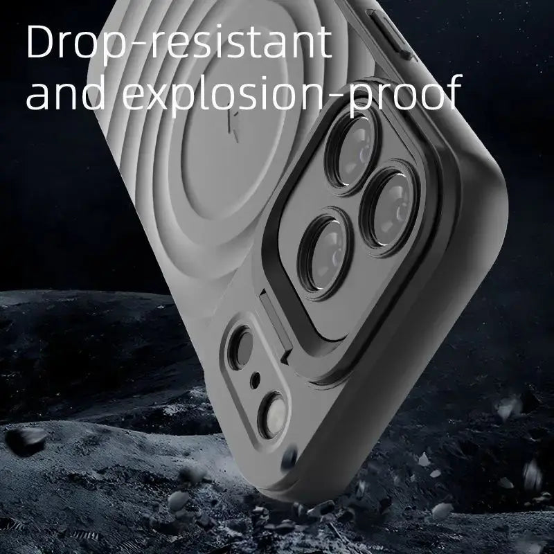 Applicable iphone 17 16 pro case Phone 15 Magnetic Wave Protective