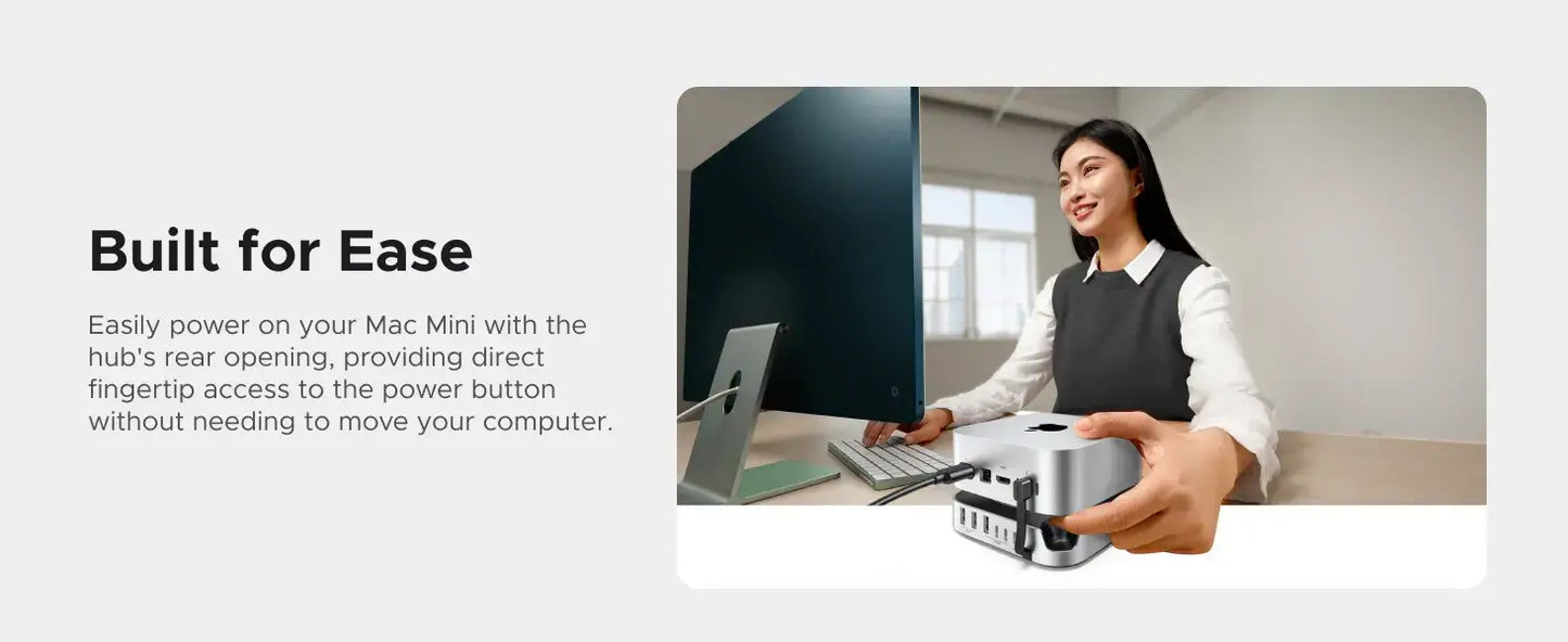     UGREEN Mac Mini M4 Docking Station for Apple setup