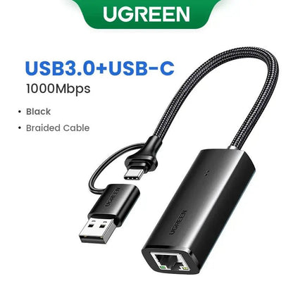 UGREEN USB-C Ethernet Adapter