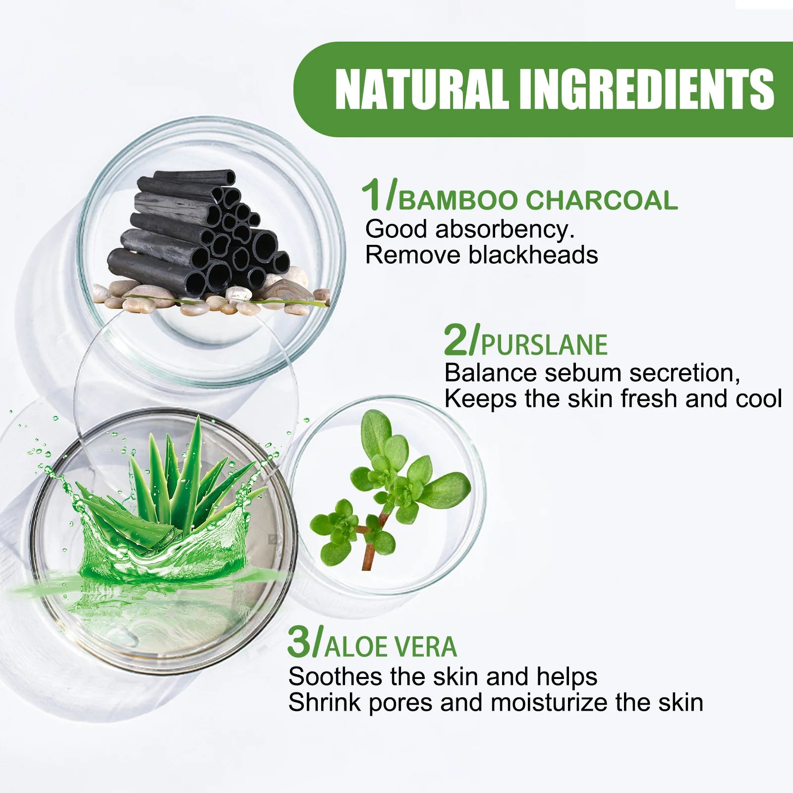 EELHOE Bamboo Charcoal Blackhead Tearing Mask Moisturizing Blackhead and acne Shrinking Pore Oil-controlling Mud Mask