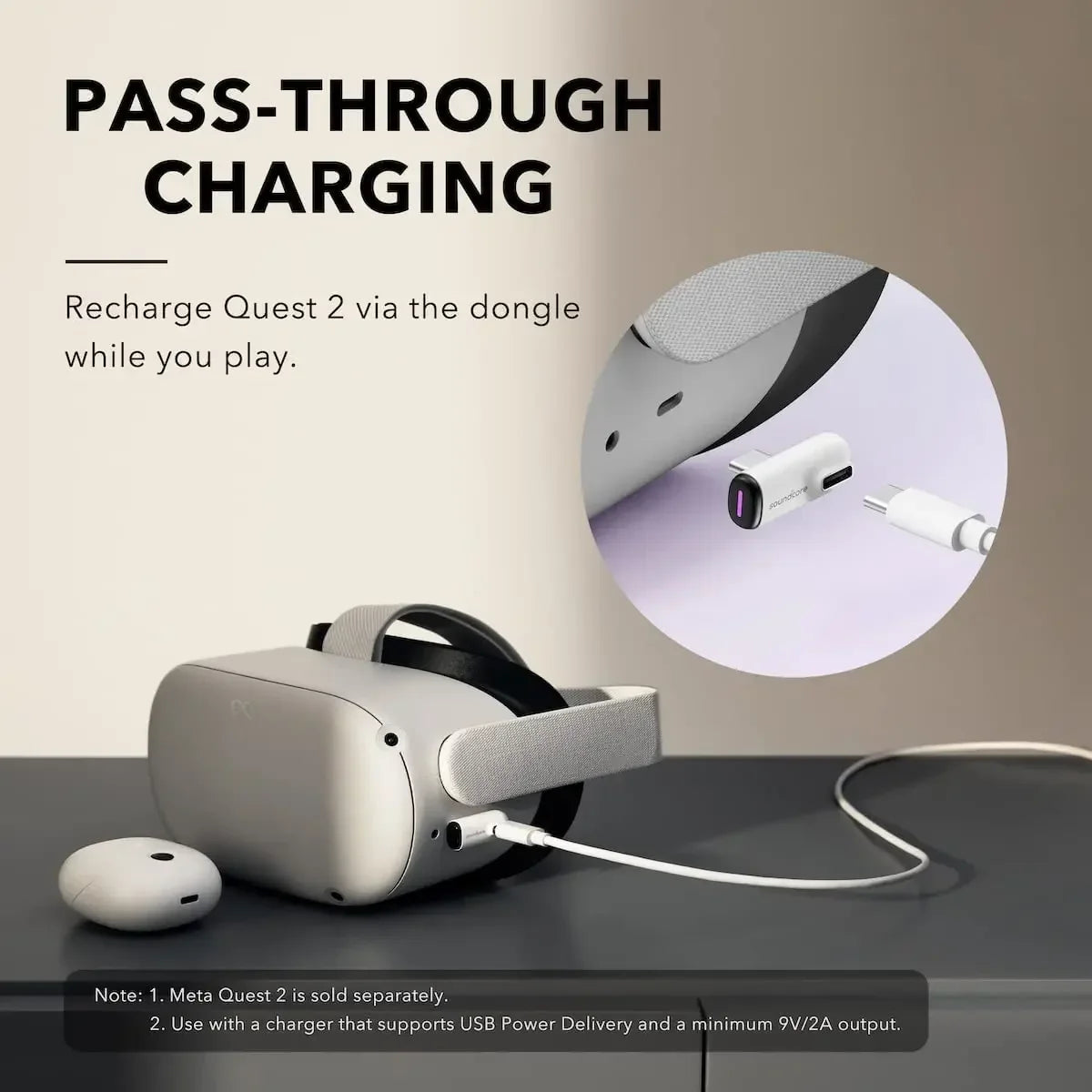 Soundcore VR P10 True Wireless Gaming Earbuds Anker Bluetooth Dual Connection Low Latency White Earphone