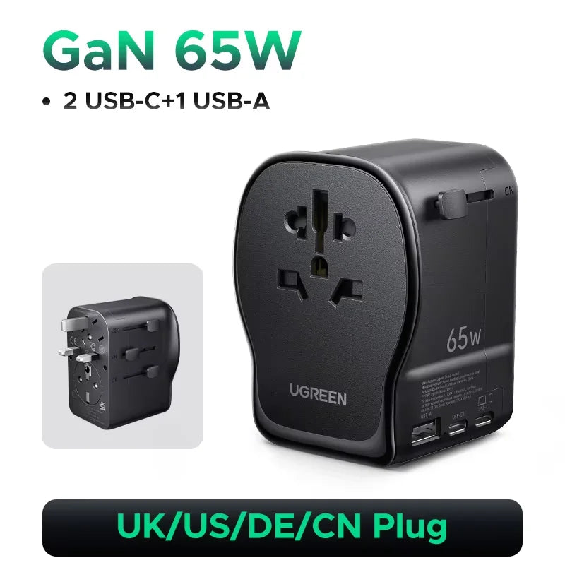 UGREEN 65W Universal Travel Charger