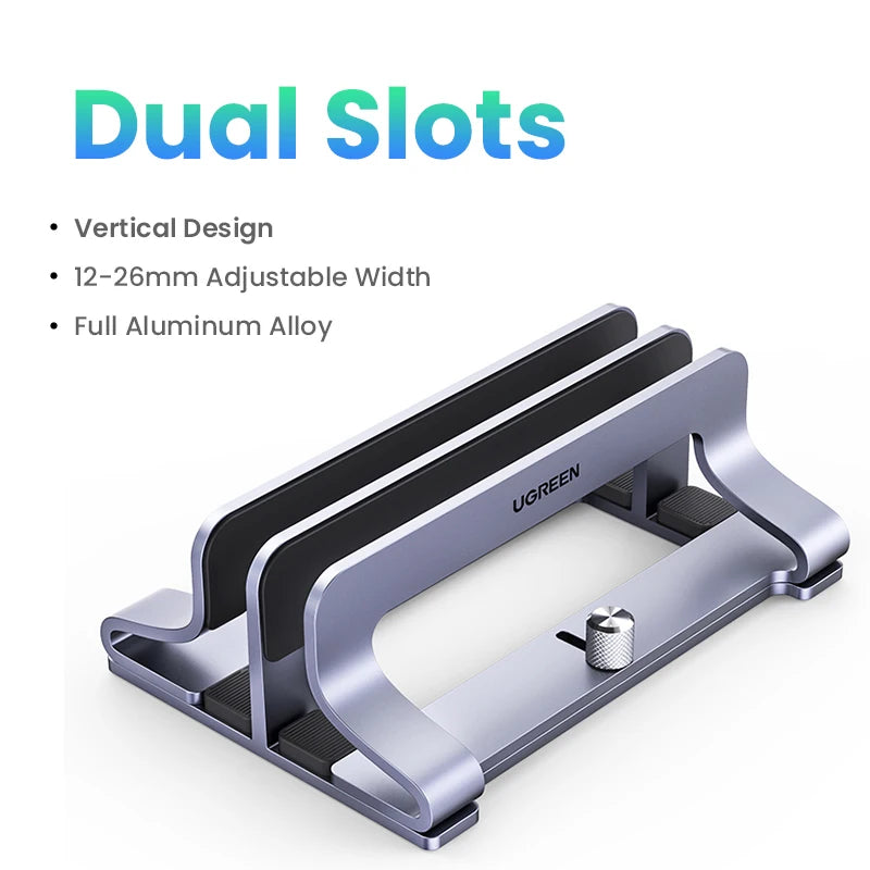 ugreen vertical laptop stand holder