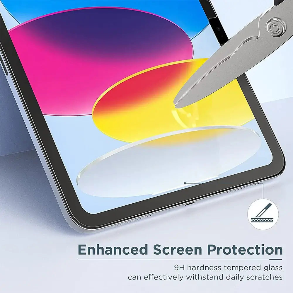 Tempered Glass For Ipad A16 M3 2025 10th Generation Screen Protector For Ipad Air 13 11 M4 Pro 12.9 Air 5 4 3 Mini 6 7 10.2 Film