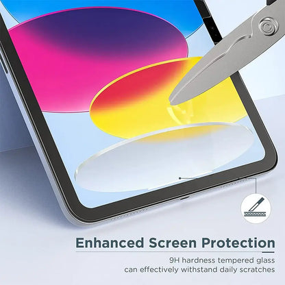 Tempered Glass For Ipad A16 M3 2025 10th Generation Screen Protector For Ipad Air 13 11 M4 Pro 12.9 Air 5 4 3 Mini 6 7 10.2 Film