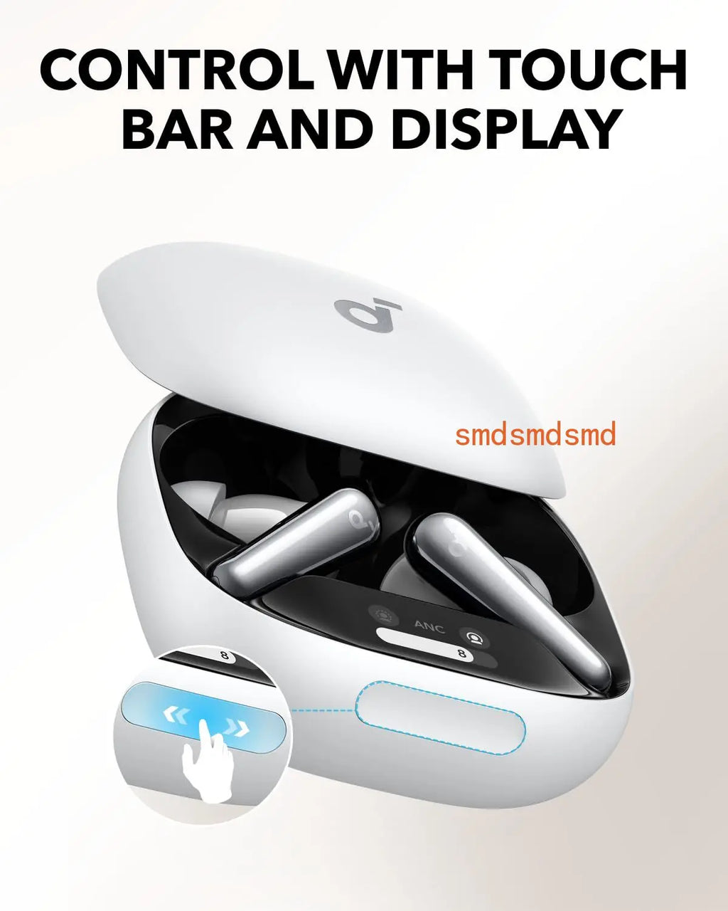 Soundcore Liberty 4 Pro by Anker, Noise Cancelling Wireless Earbuds, 7-Sensor and Real-Time Adaptive Noise Cancelling, A3954
