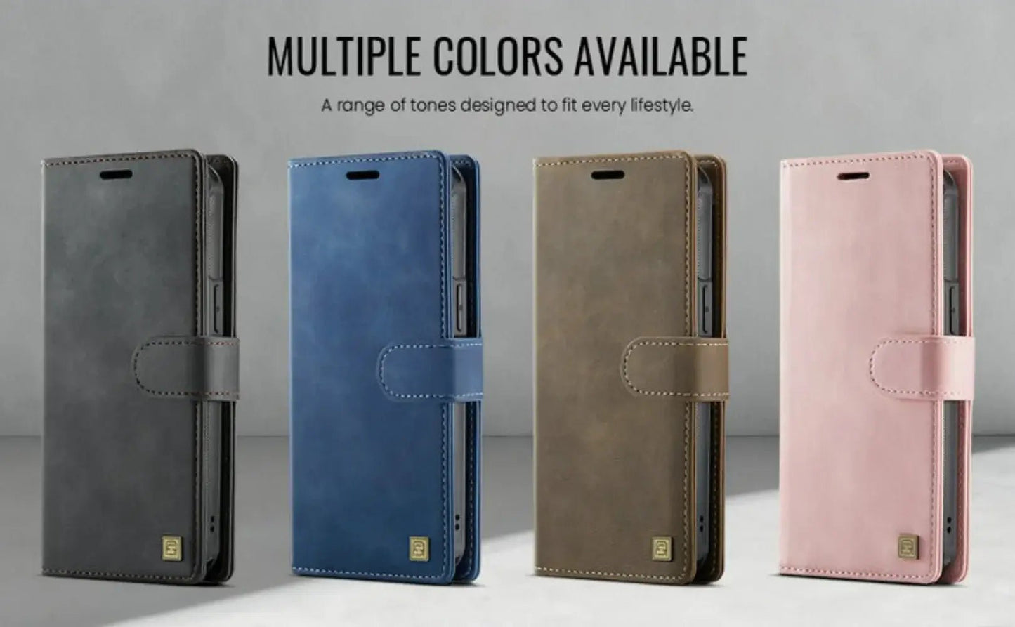 iPhone 17 Pro Leather Wallet Case