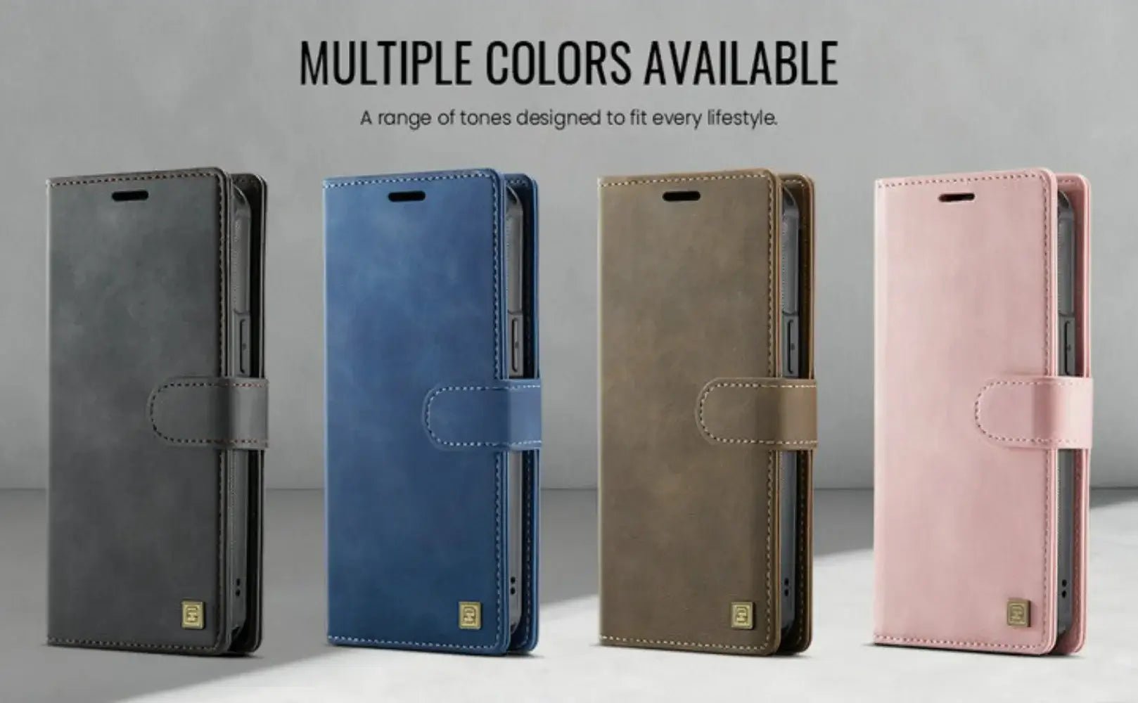 iPhone 17 Pro Leather Wallet Case