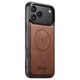 for Magsafe Phone Case For iPhone 17 Air 13 14 15 16 17 Pro Max Luxury Leather Magnetic Wireless Charging Back Cover K0027