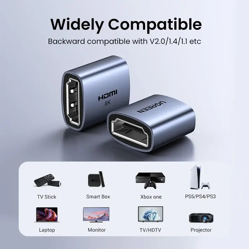 UGREEN HDMI 8K Female-to-Female Coupler