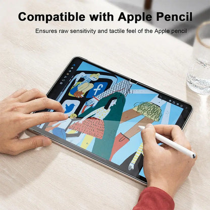 Tempered Glass For Ipad A16 M3 2025 10th Generation Screen Protector For Ipad Air 13 11 M4 Pro 12.9 Air 5 4 3 Mini 6 7 10.2 Film