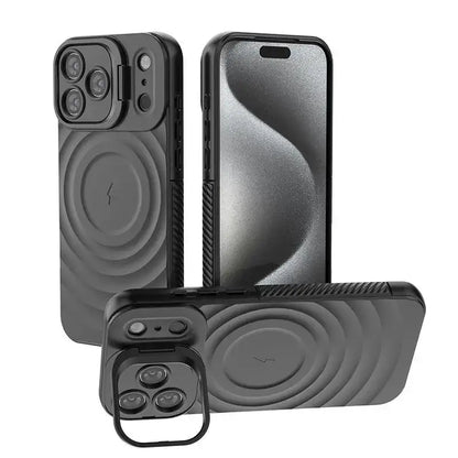 Applicable iphone 17 16 pro case Phone 15 Magnetic Wave Protective