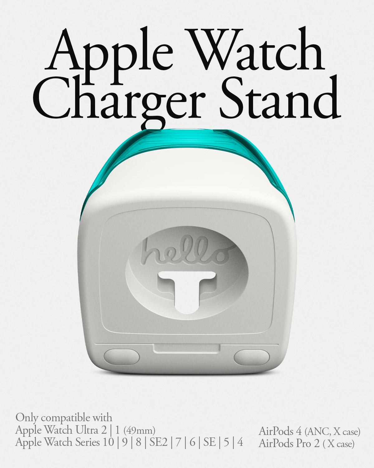 Spigen Classic C1 Charger Stand for Apple Watch All Series & Apple Watch Ultra 3/2/1 (Charger not included)