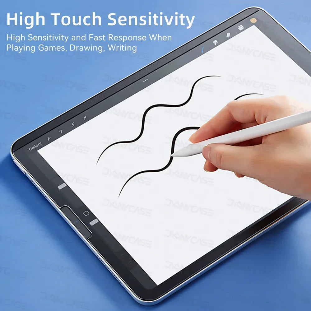 For  iPad Air 11 13 M2 Pro 11 13 M4 iPad 10.2 7/8/9th iPad 10th Gen Pro 12.9 4/5/6th Pro 11 iPad 9.7 mini 4/5/6/7 Screen Protect