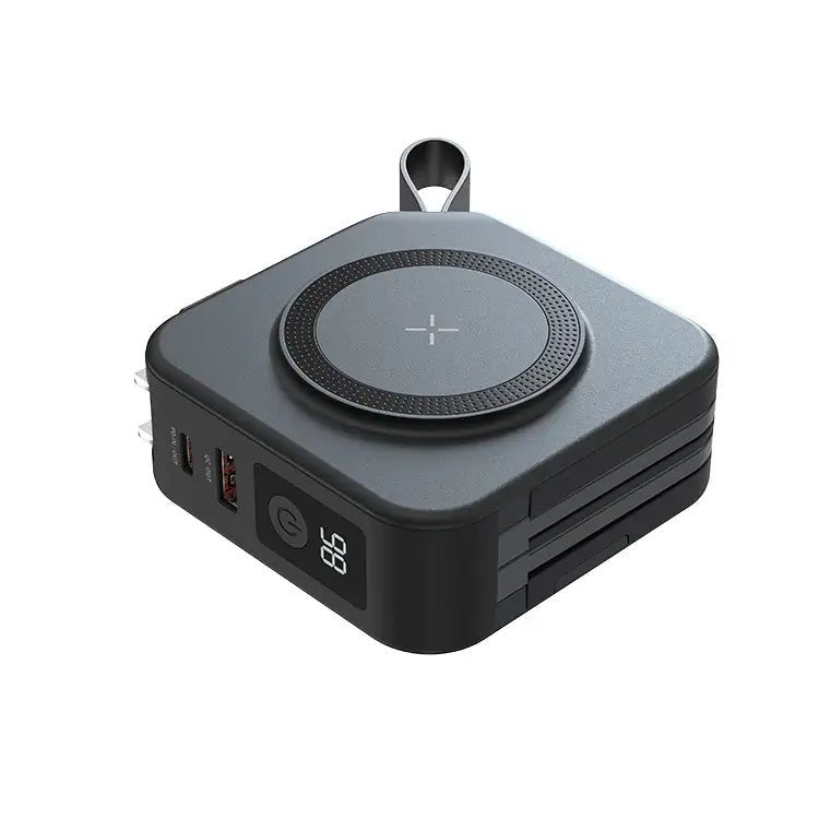 5-in-1 Magnetic Wireless Power Bank – Multi-Device Fast Charger