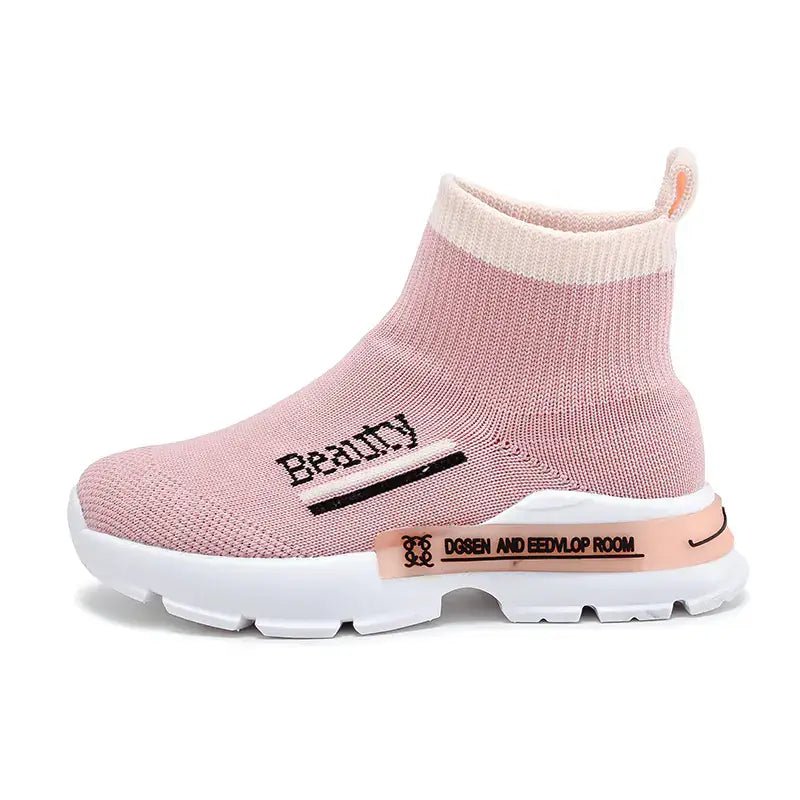 Children’s Flying Woven Breathable Mesh Sneakers (Ages 4–16)