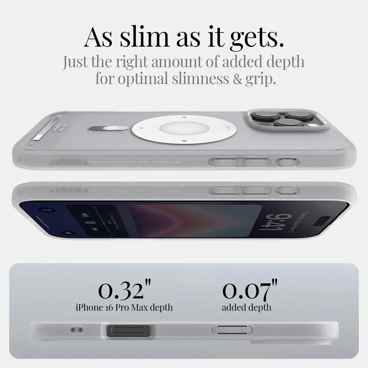 Spigen Ultra Hybrid MagFit Classic iPhone 16 Pro Case MagSafe ring Techs Park