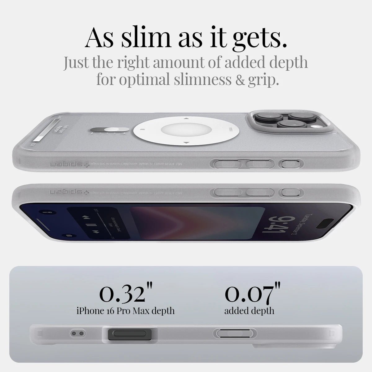 Spigen Ultra Hybrid MagFit Classic Case for iPhone 16 Pro Max / 16 Pro Magsafe Compatible Cover