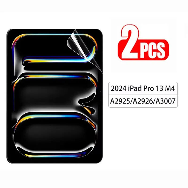 2PCs Matte PET Paper Feel Film For Apple iPad Pro 11 M4 2024 Screen Protector Writing and Painting Film For iPad Pro 13 M4 2024