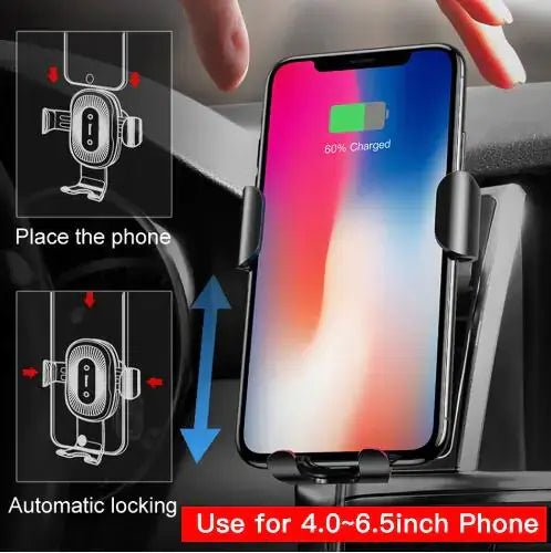Baseus Gravity Wireless Charger Car Mount (New)