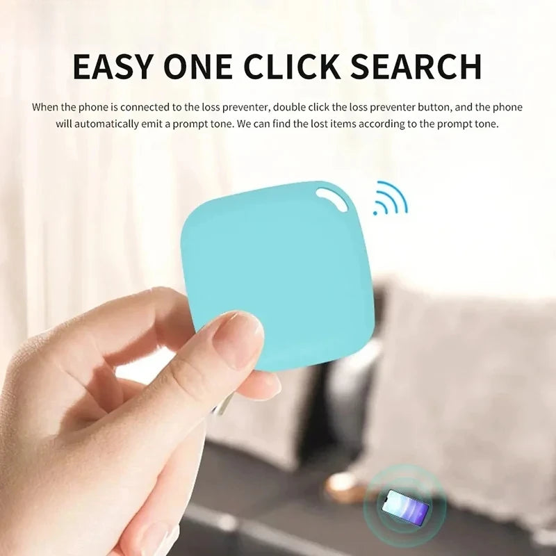 Bluetooth Smart Finder 5.0 Compact Design Ring Alarm Function Compatible with iOS Android