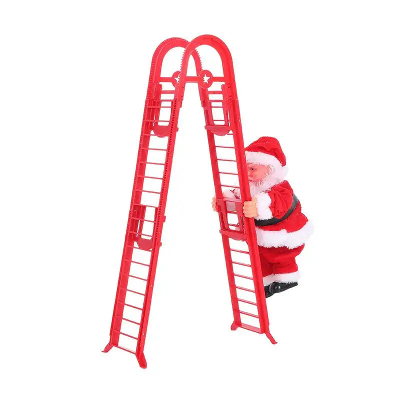 Santa Claus Climbing Toy - Festive Holiday Decor