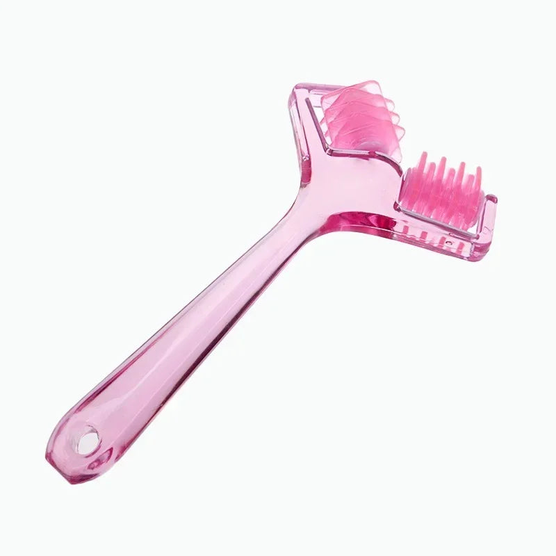 1pc Portable Double Roller Facial Massager for Lifting and Relaxing Muscles, Cheeks & Jawline Slimming Face Massage Tool