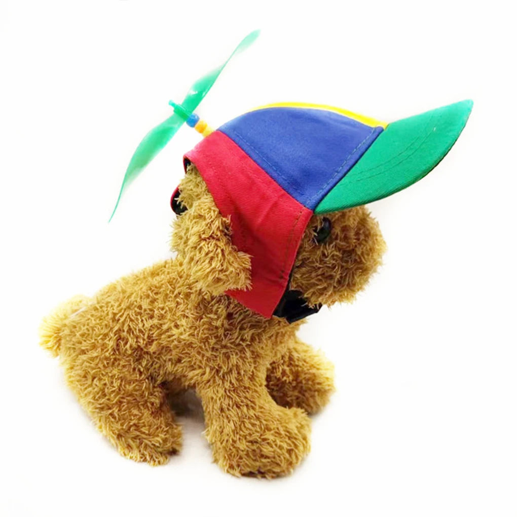 Pet Propeller Hat Colorful Detachable Adorable Sunproof Breathable Replacement Summer Outdoor Decorative Cap Cat Dog Supplies