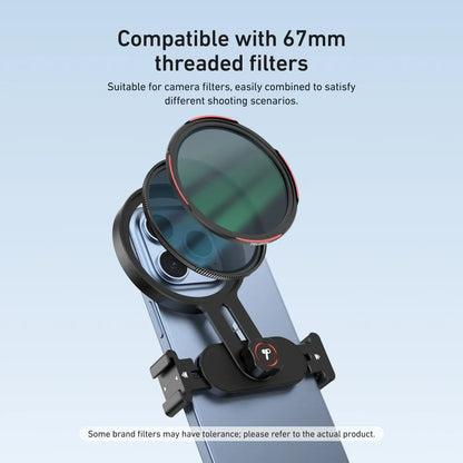 TELESIN Universal Phone Filter CPL ND2-32 for Smartphone