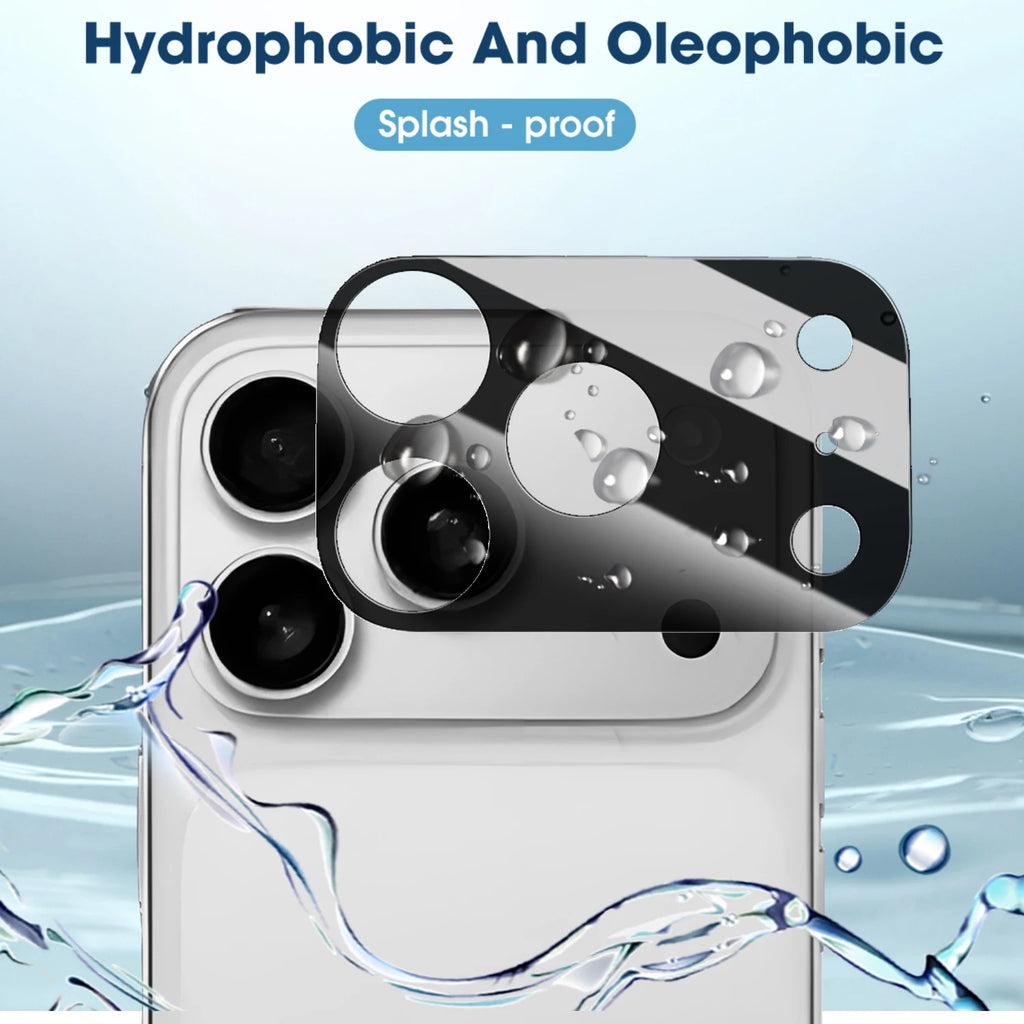 Tempered Glass Camera Protectors for IPhone 17 Series Anti-Scratch Ultra HD Lens Cover Films for IPhone 17 Air 17Pro ProMax