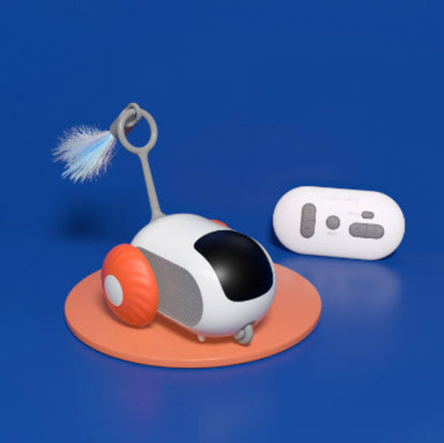 For Pet Remote Control Interactive Cat Car Toy USB Charging Chasing Automatic