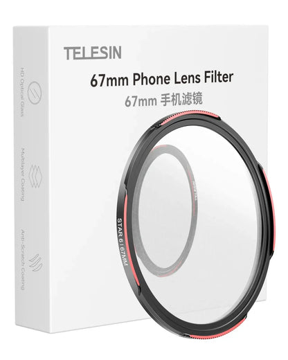 TELESIN Universal Phone Filter CPL ND2-32 for Smartphone