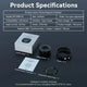 TELESIN Magsafe Phone Cooler & Wireless Charger for IPhone 16 Pro Max 15 14 13 Accessories Android Cellphone Cooling Fan Gaming