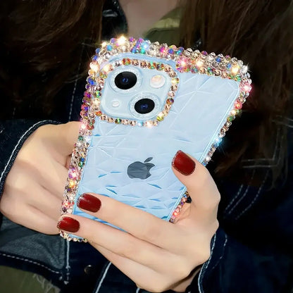 Coque transparente antichoc en TPU souple à paillettes de luxe pour iPhone 13 12 11 14 15 16 Pro Max X Xr Xs 8 7 16 Plus