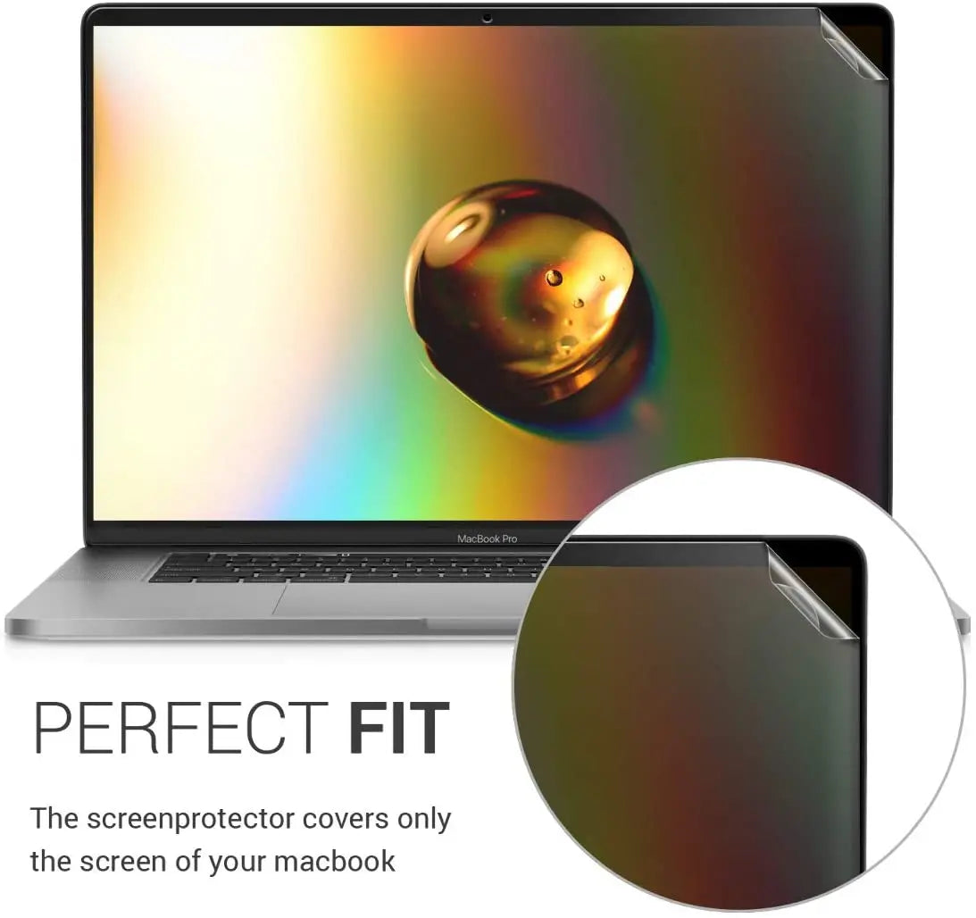 Laptop Screen Protective Guard Cover for Apple Macbook Pro 16 Inch A2141 HD Transparent Screen Protective Film Plastic