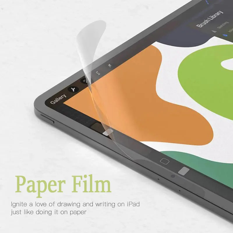 2PCs Matte PET Paper Feel Film For Apple iPad Pro 11 M4 2024 Screen Protector Writing and Painting Film For iPad Pro 13 M4 2024